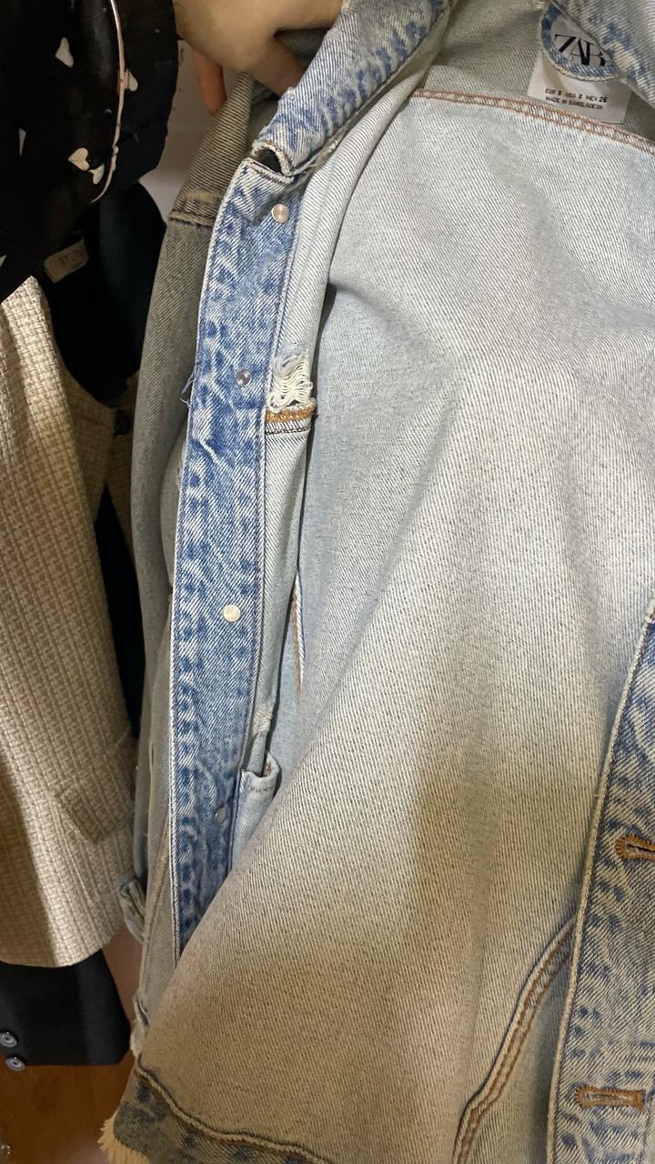 Джинсовка zara