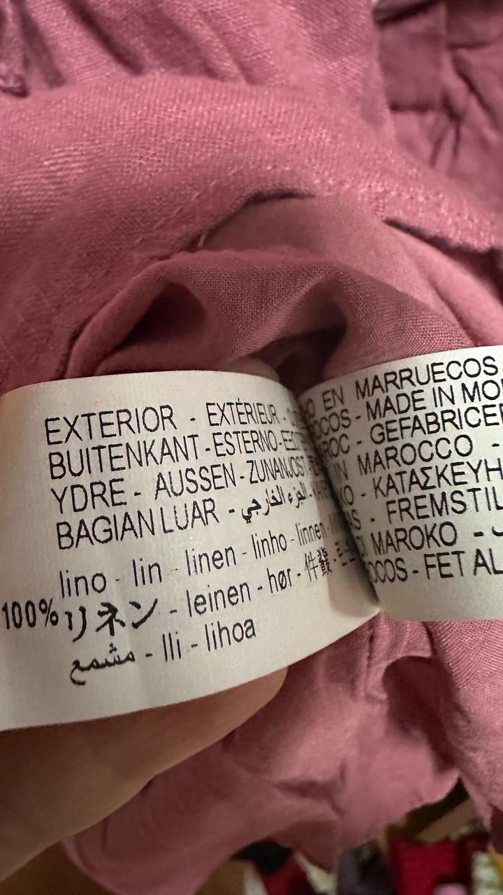 Льняное платье Zara Kids