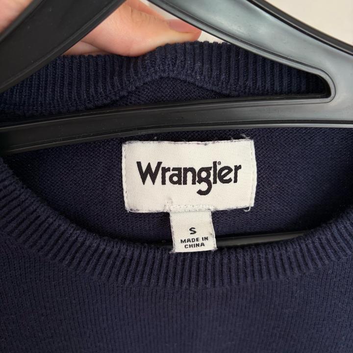 Синий джемпер Wrangler