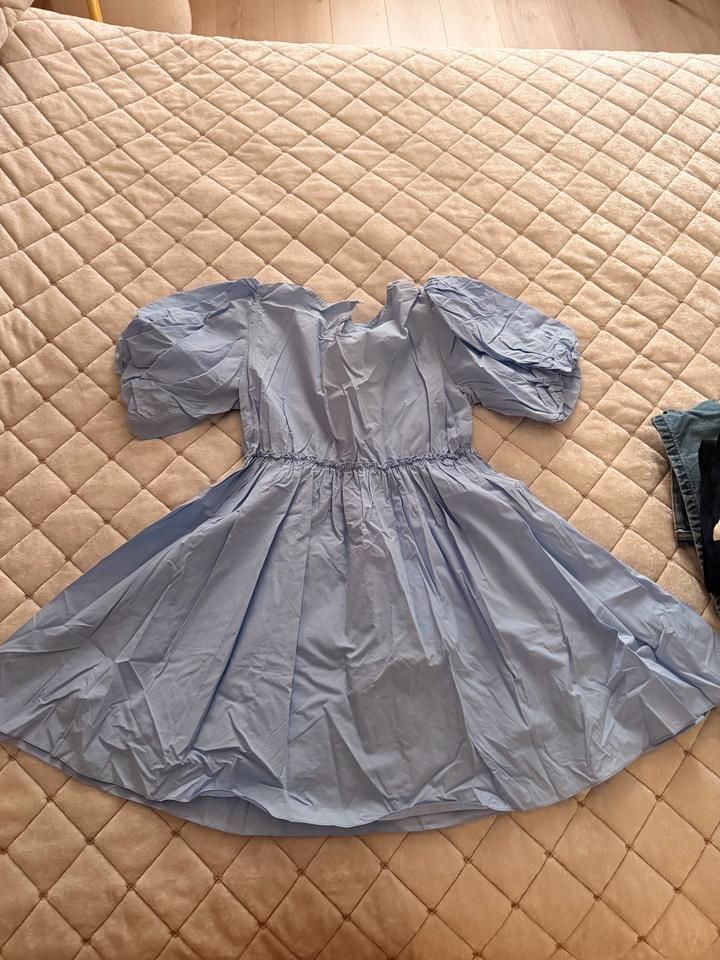 Платье голубое