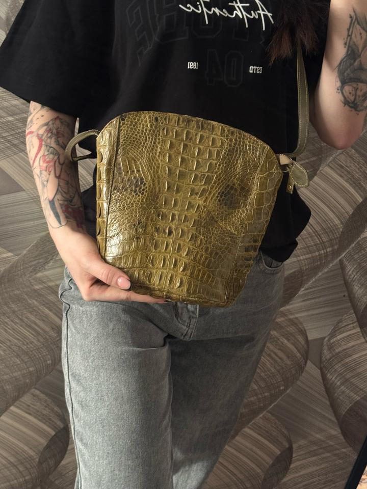 Сумка из крокодильей кожи