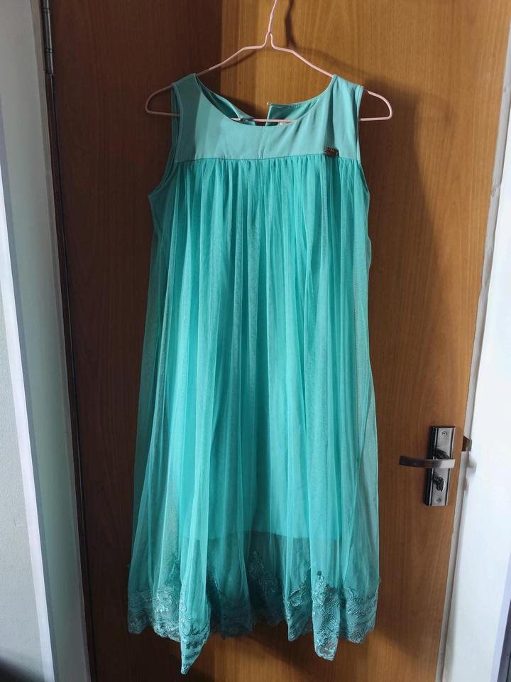 Платье.Мятное.