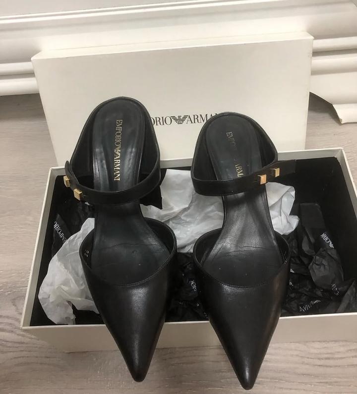 Туфли-мюли Emporio Armani