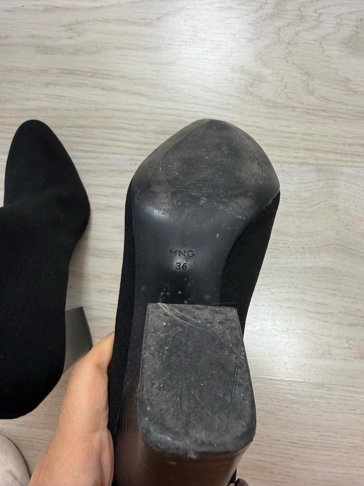 Ботильоны-чулки Mango