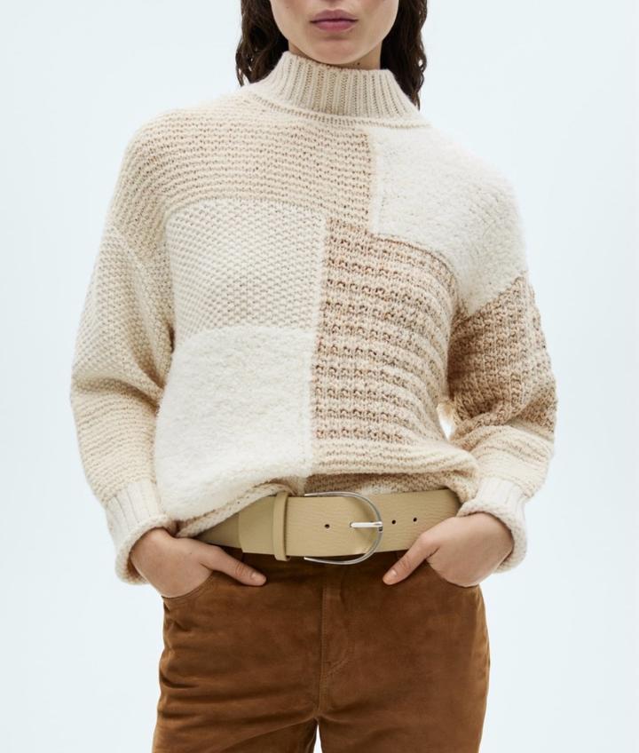 Джемпер Mango бежевый