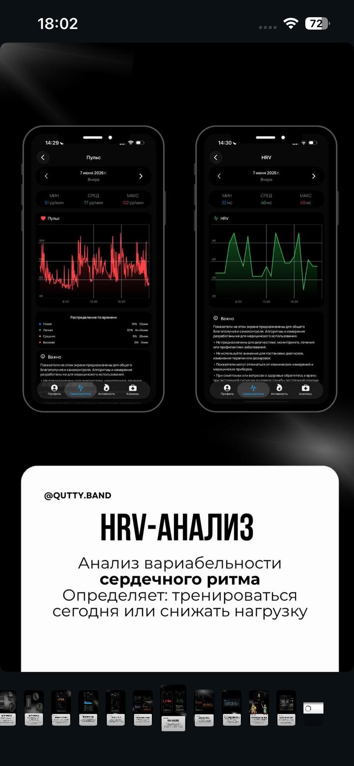 Фитнес браслет QUTTY BAND