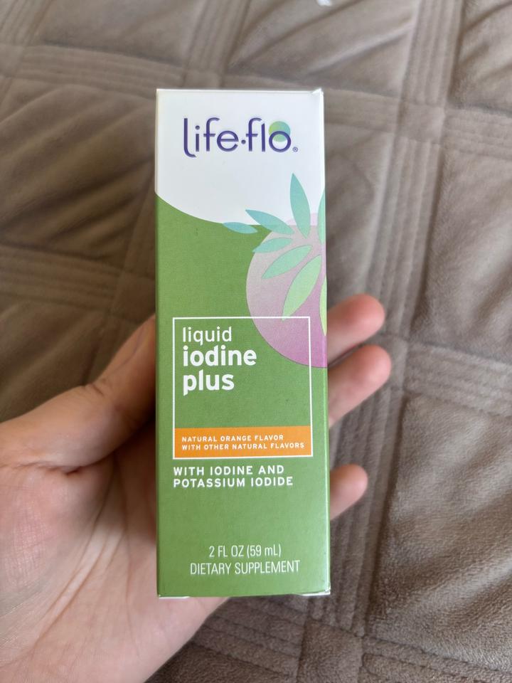 Жидкий йод айхерб iherb