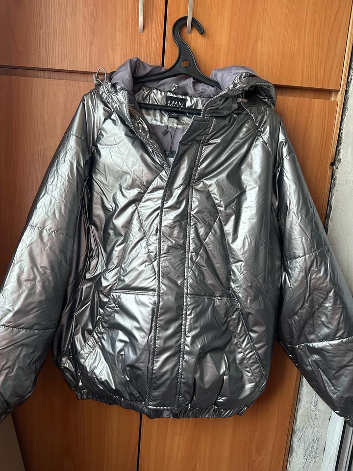 Куртка Серебристая