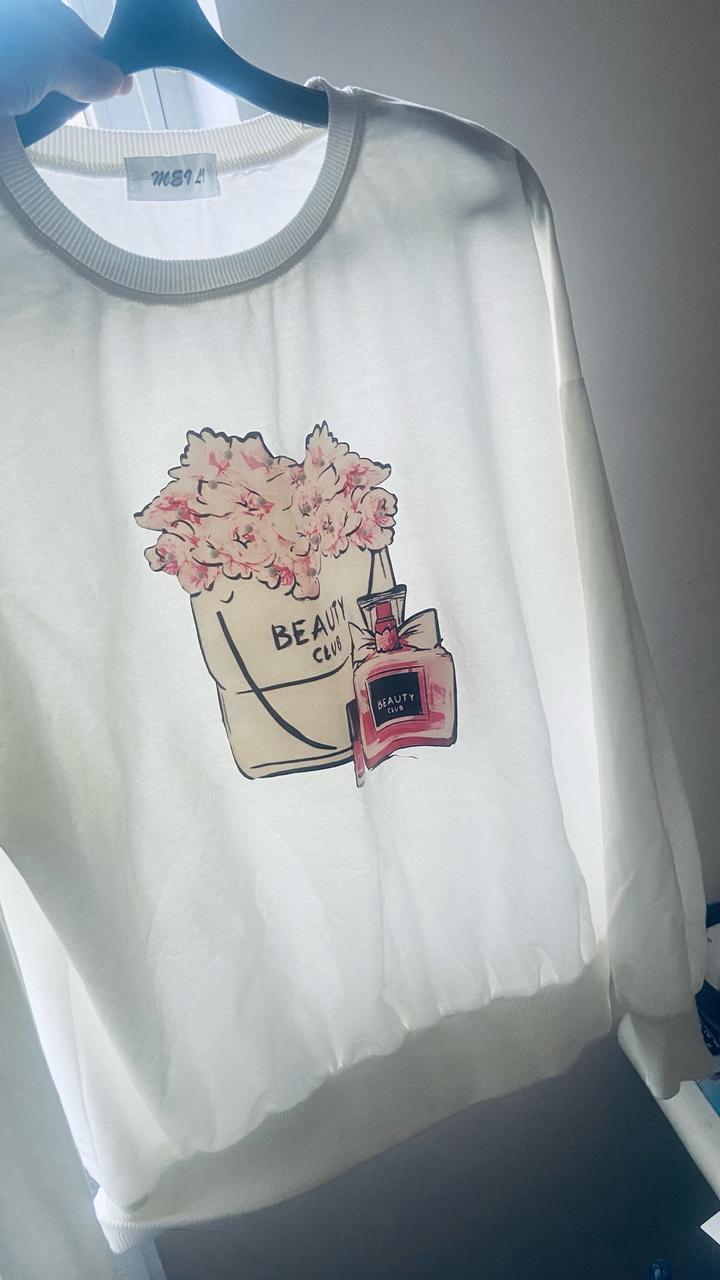 Белые кофта