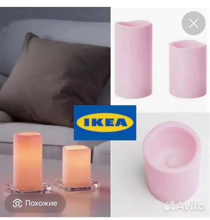 Свечи интерьерные IKEA