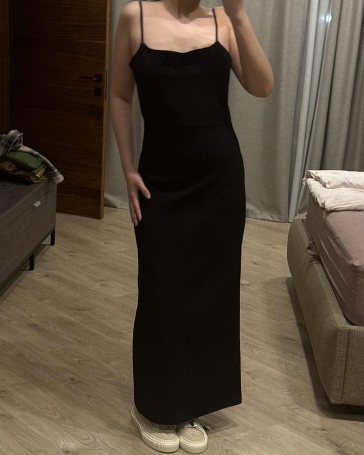 Черное платье Zara