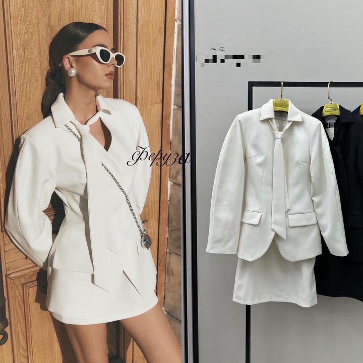 Тройка пиджак с юбкой