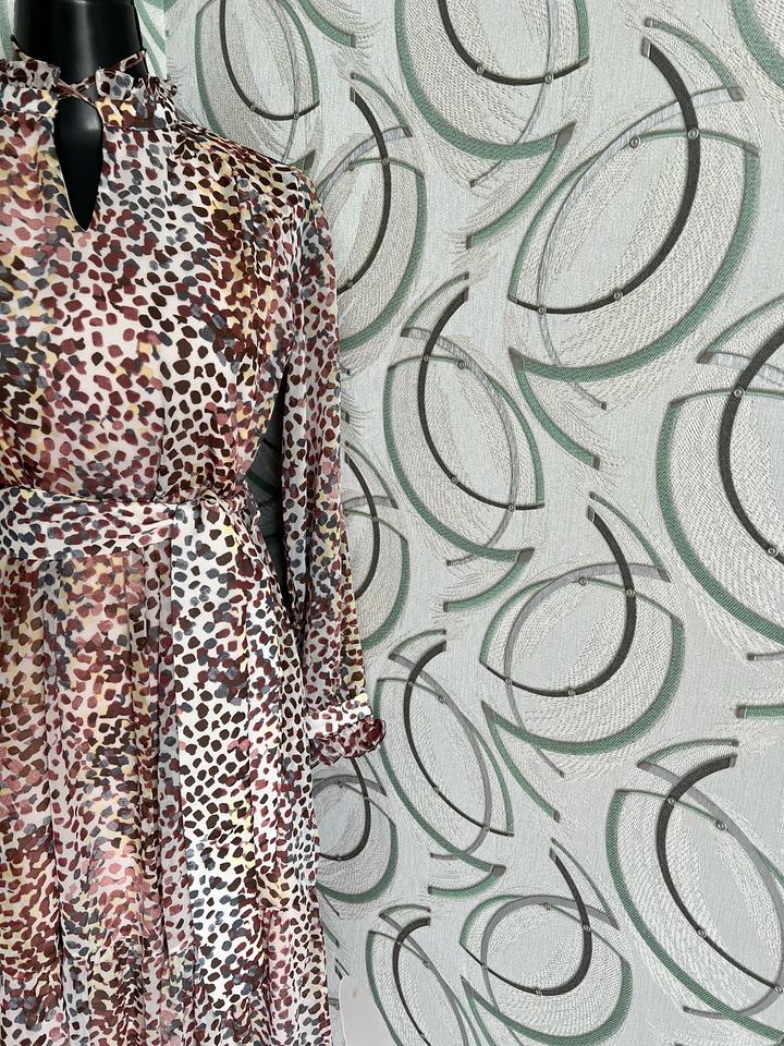 Шифоновое летнее легкое платье