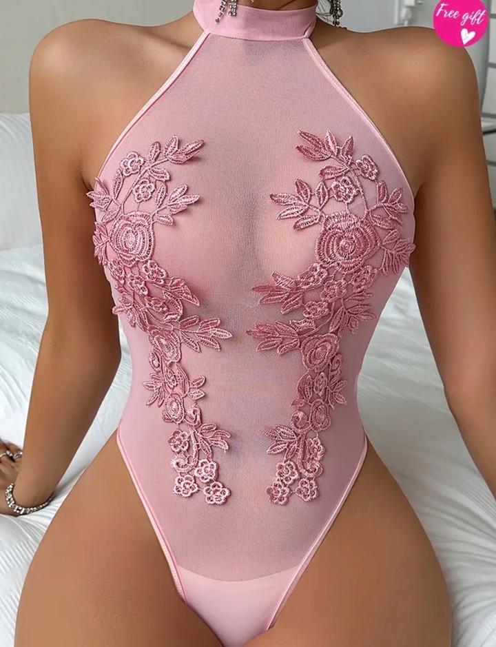 Боди кружевное