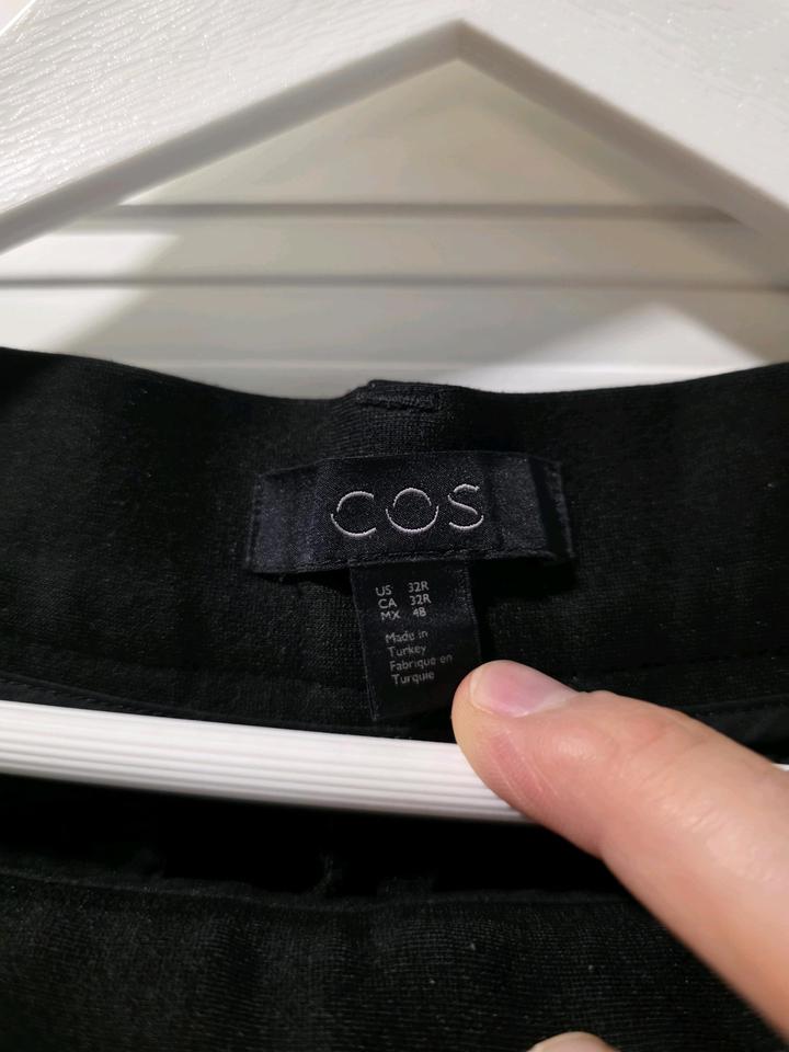 COS Черная мужские штаны L