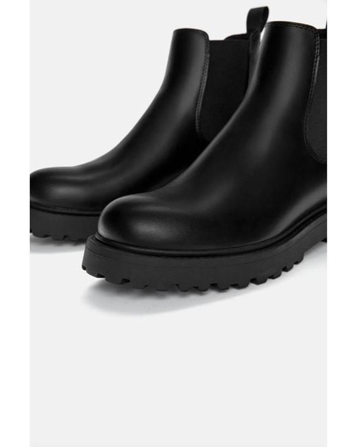 Pull &Bear сапоги кожа