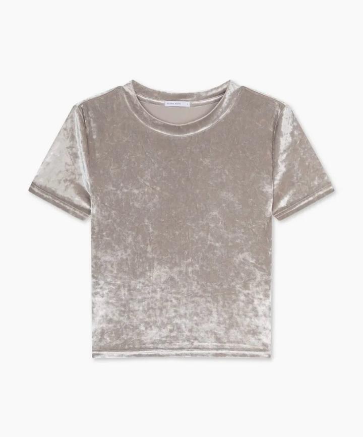 Футболка велюр