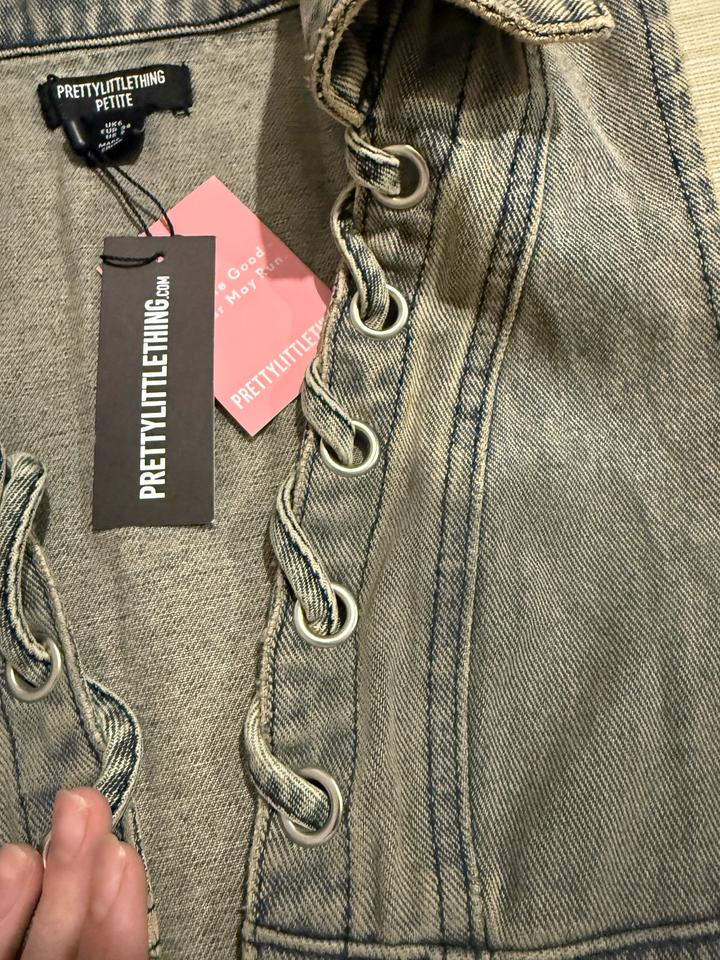 Топ джинсовый