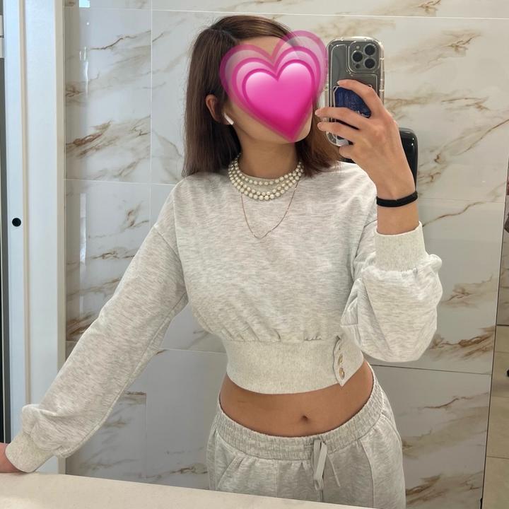 Кофта пуловер серая