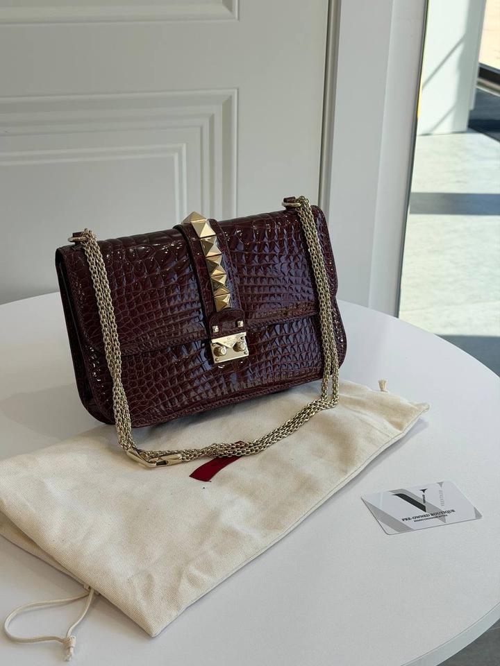 Сумка Valentino Garavani Rockstud Glam Lock