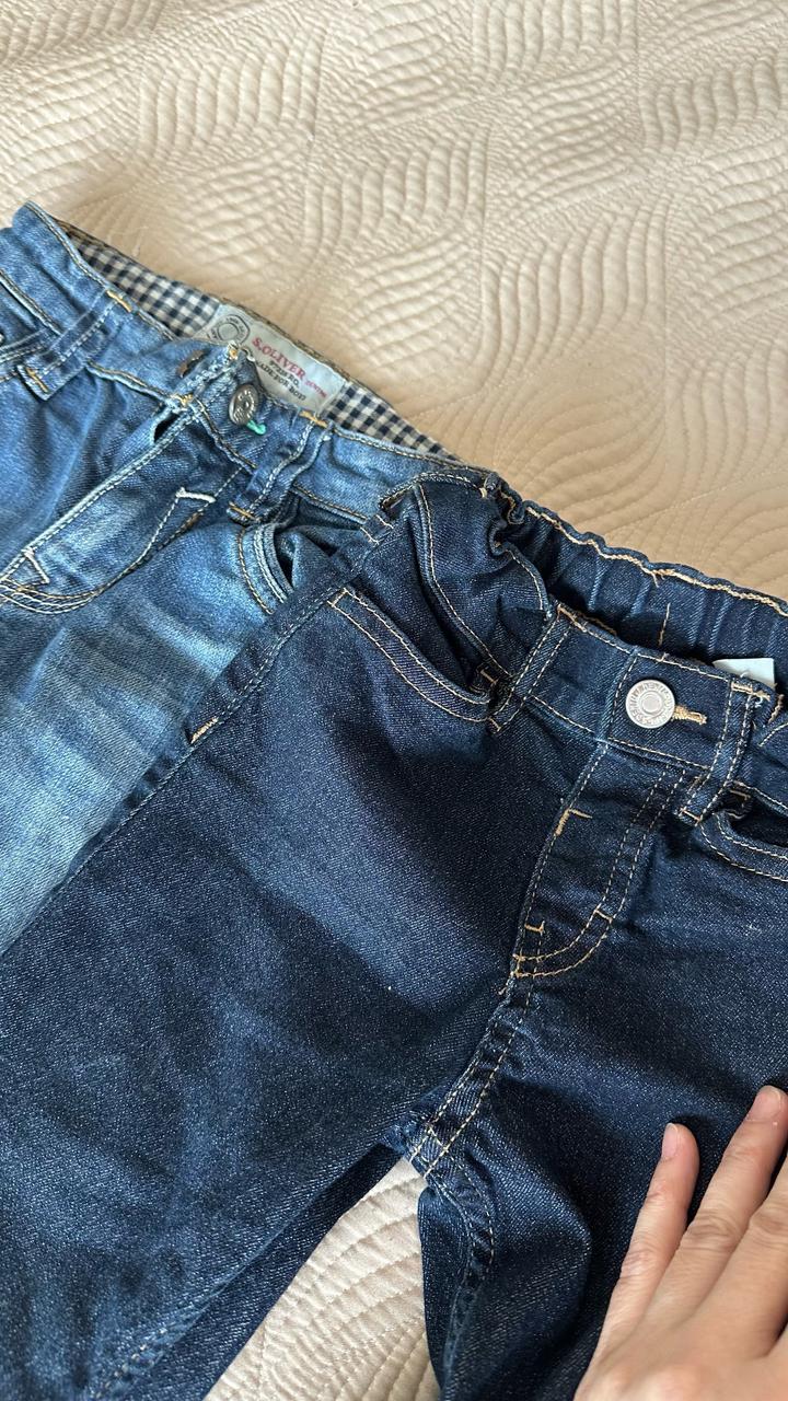 Джинсовые брюки цена за 2 пары