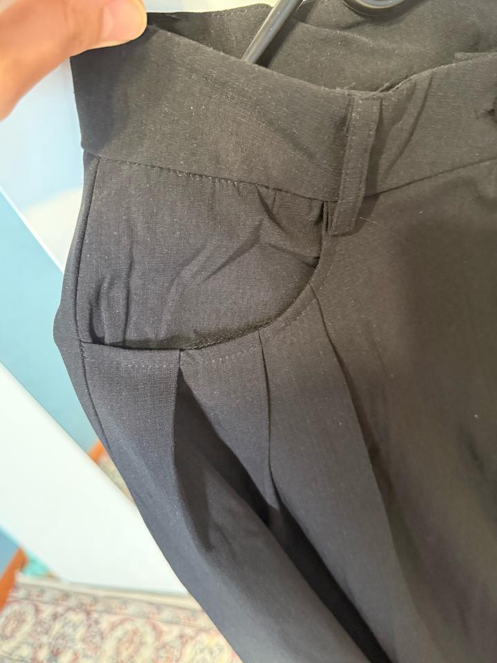 Длинная чёрная юбка