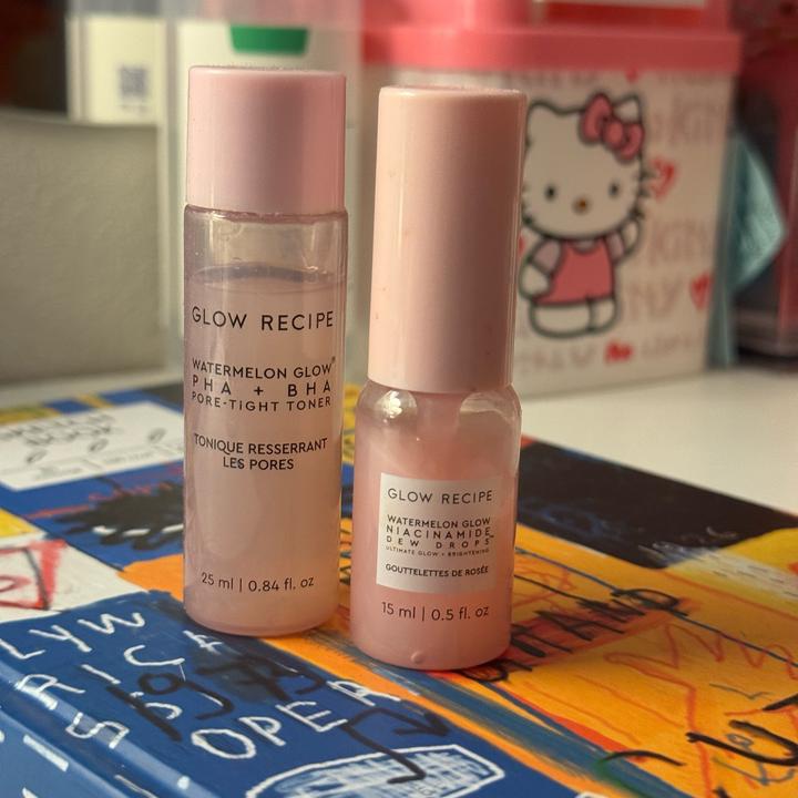 Glow Recipe watermelon toner Pha bha serum
