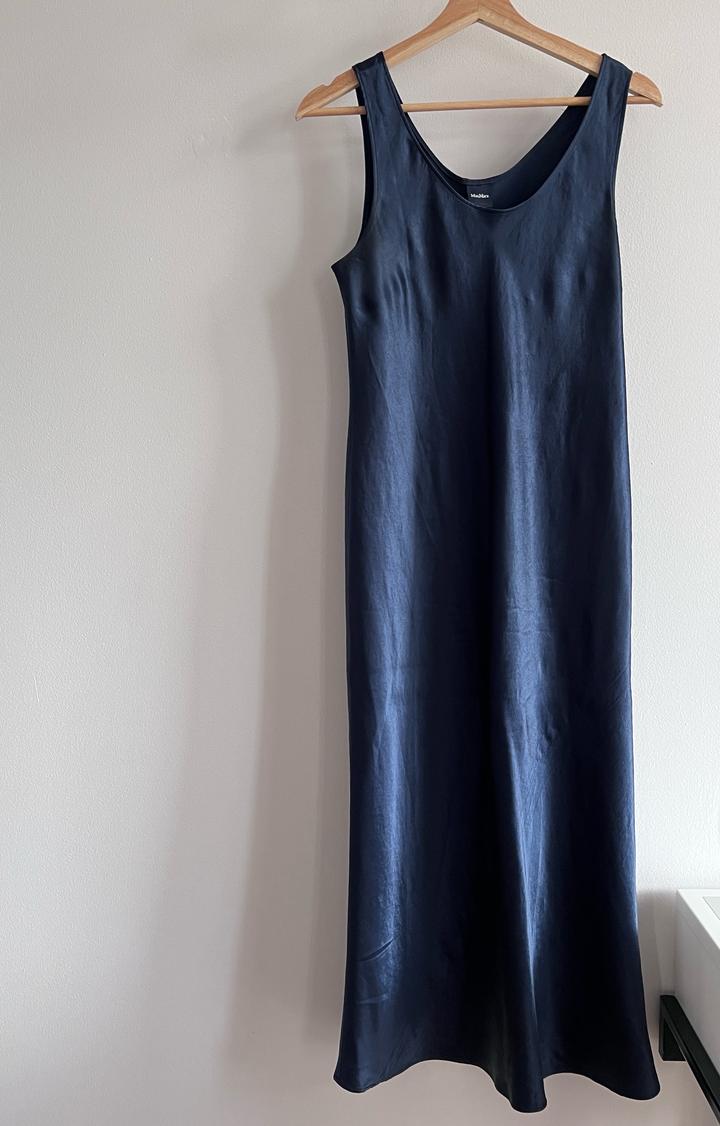 Синее платье Max Mara