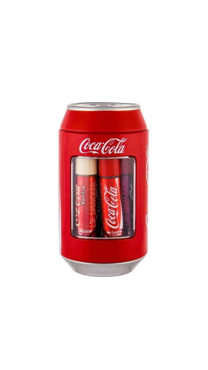 Набор для ухода за губами COKE Classic Can lip balms, 6 шт. х 4 г