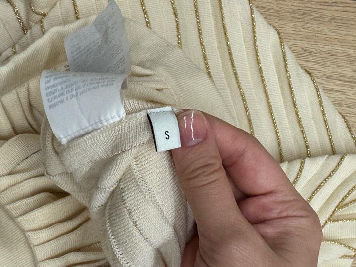 Gucci Бежевая шерстяная юбка макси размер М.