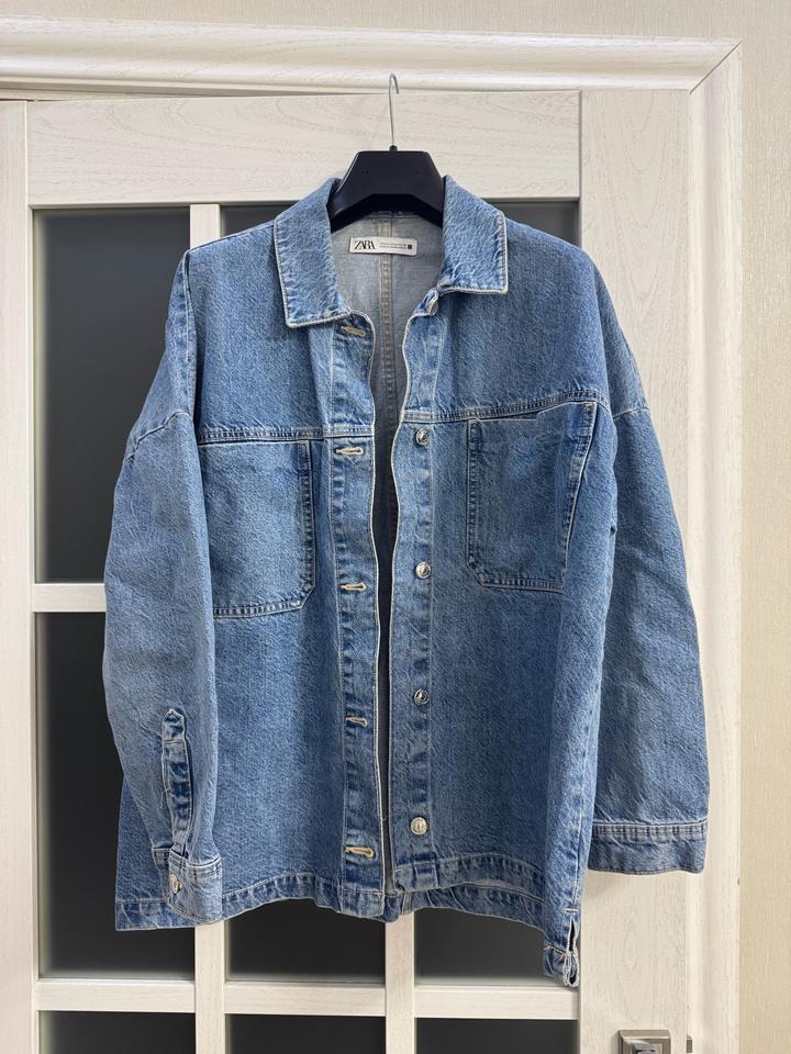 Джинсовая рубашка Zara