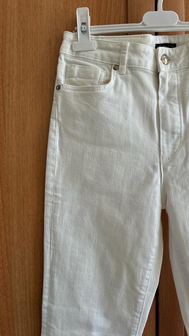 Белые джинсы Massimo Dutti