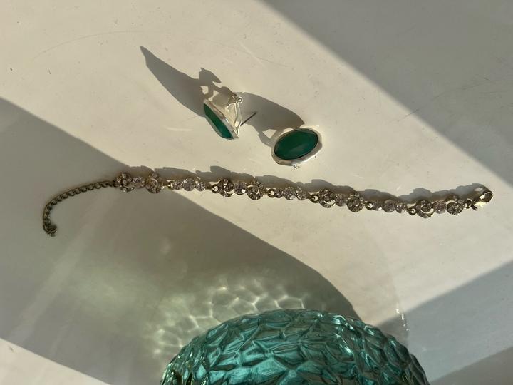 Браслет и серёжки