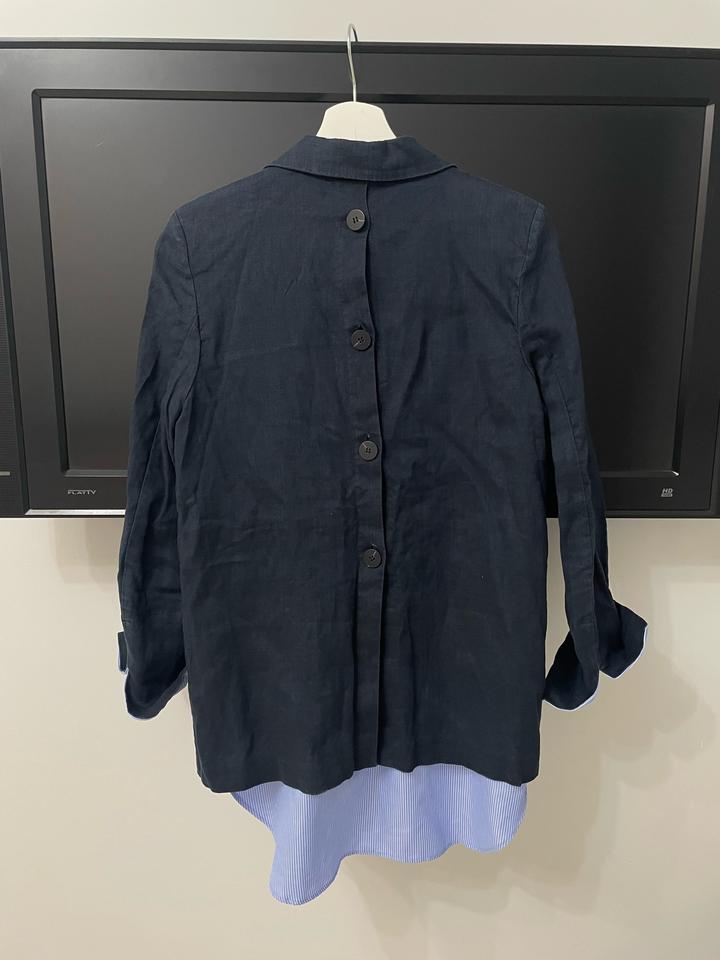 Льняной Блейзер