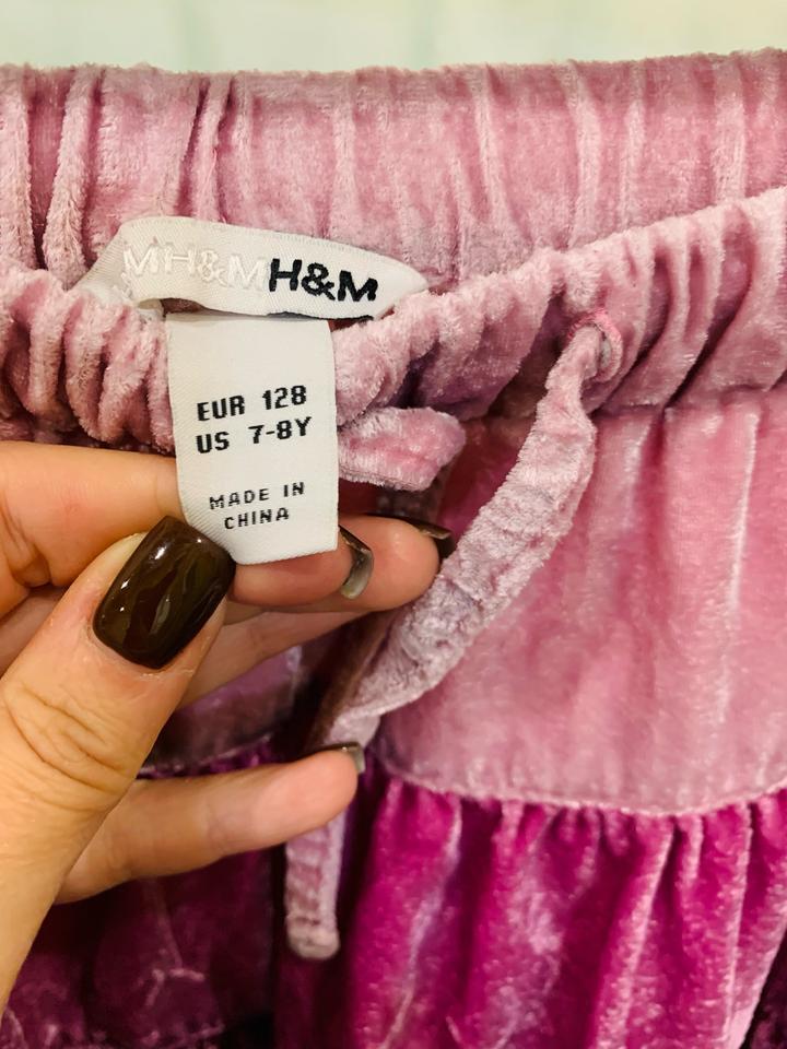 Бархатная юбочка для девочки