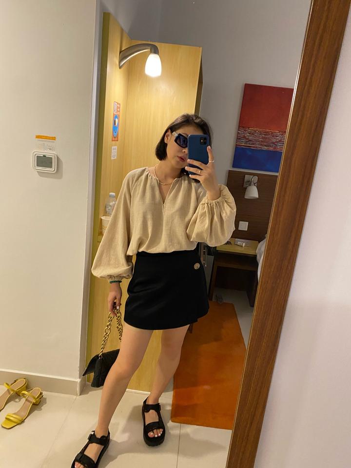 Блуза Zara лен