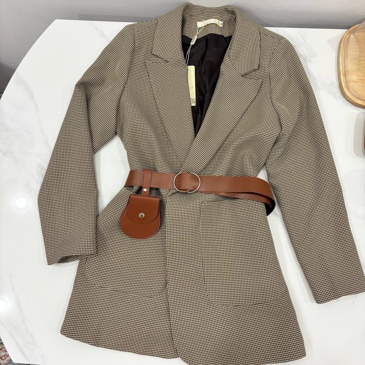 Пиджак с ремнем Турция