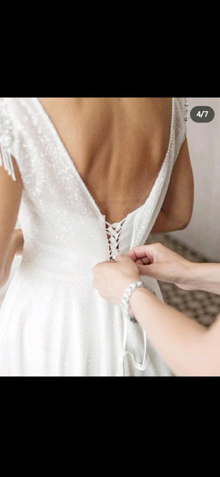 Свадебное платье испанского брэнда Lorena bride