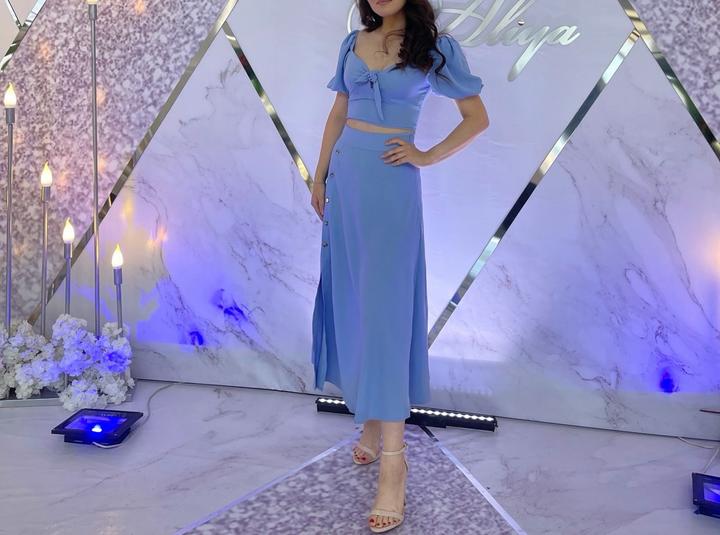 Комплект из юбки и топа