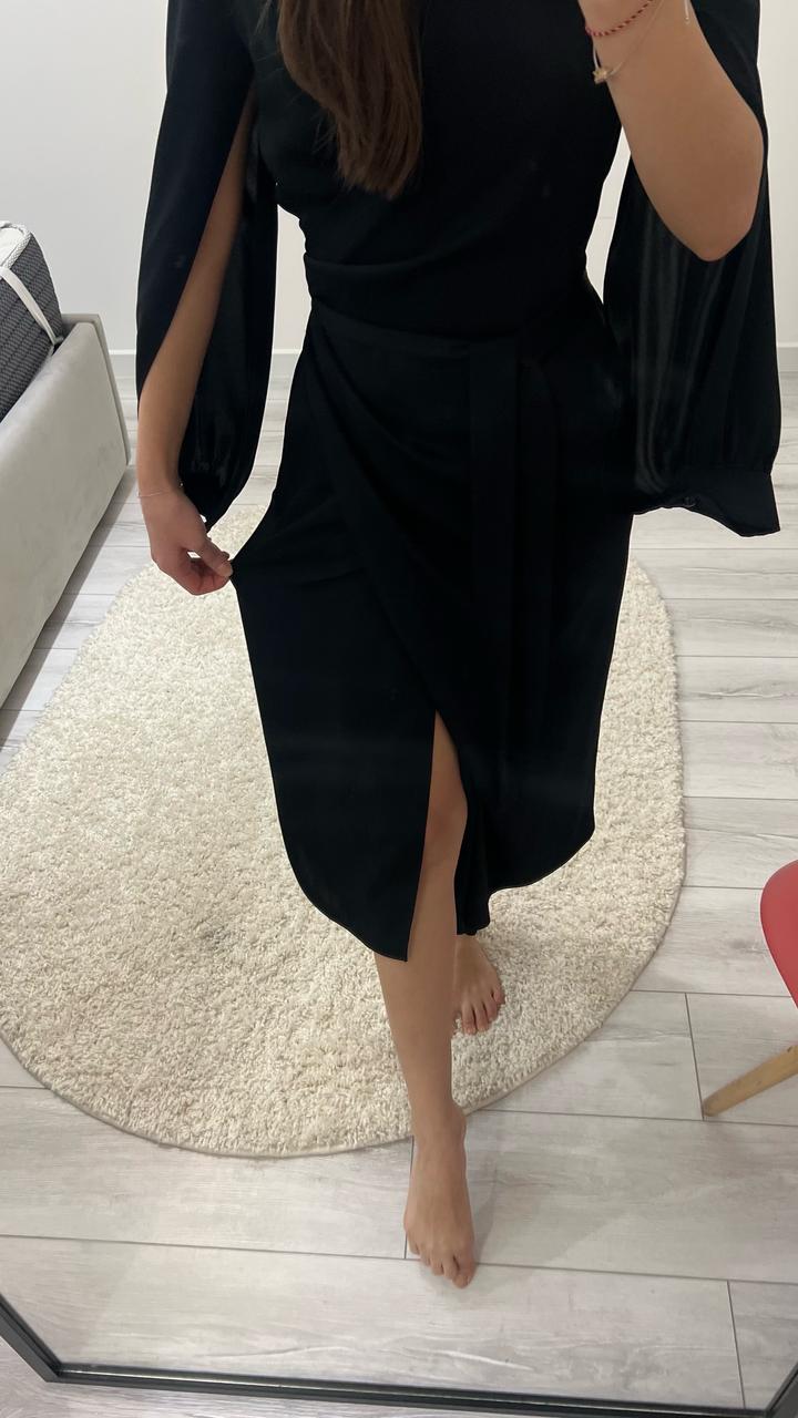 Черное платье-трансформер