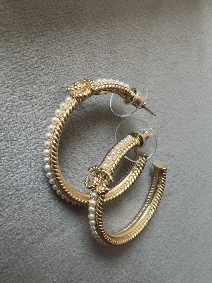 серьги Chanel новые