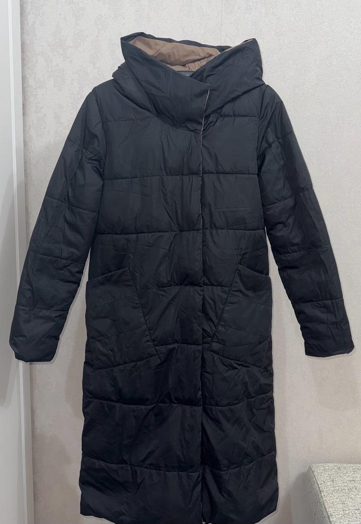 Двухсторонняя женская зимняя куртка