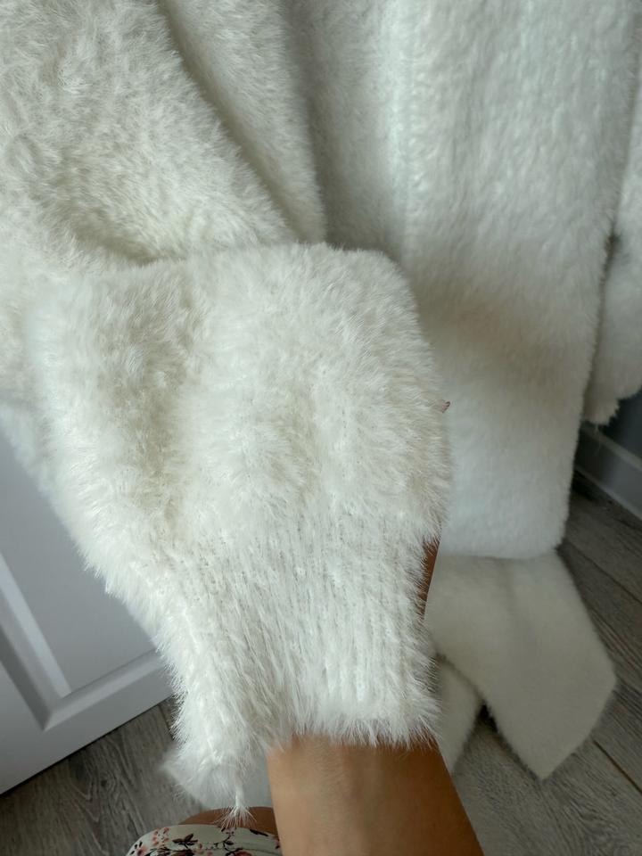 кардиган белый