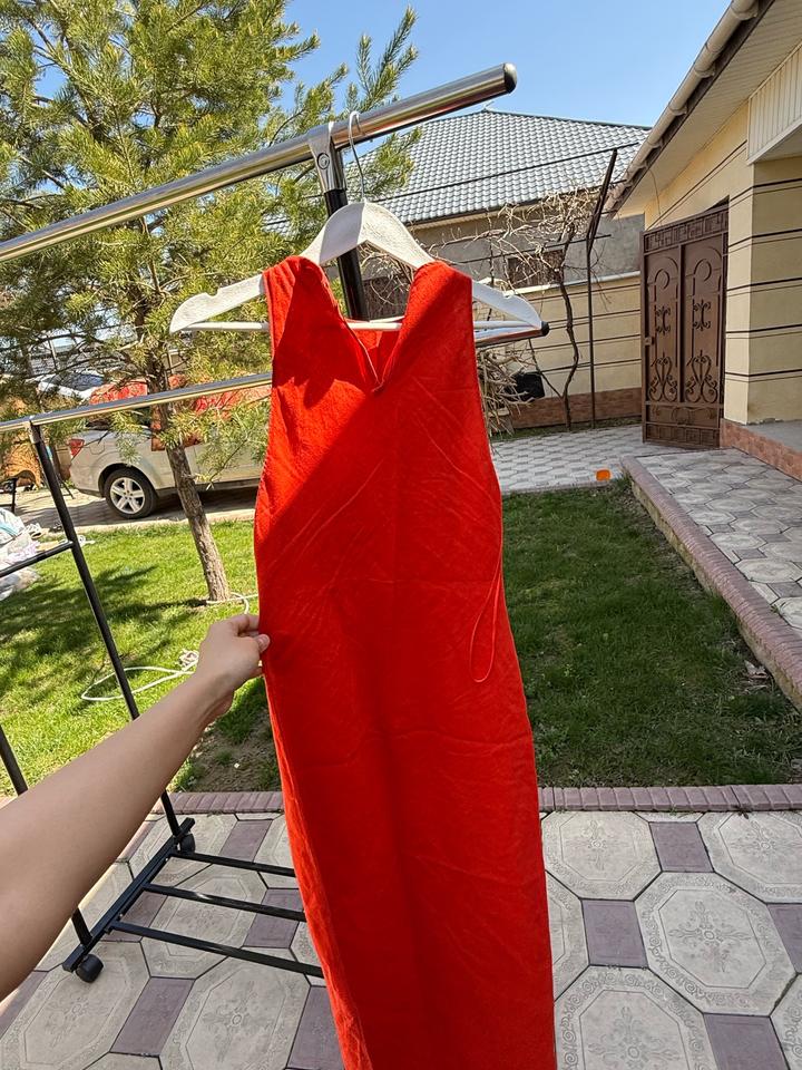 Платье лен massimo