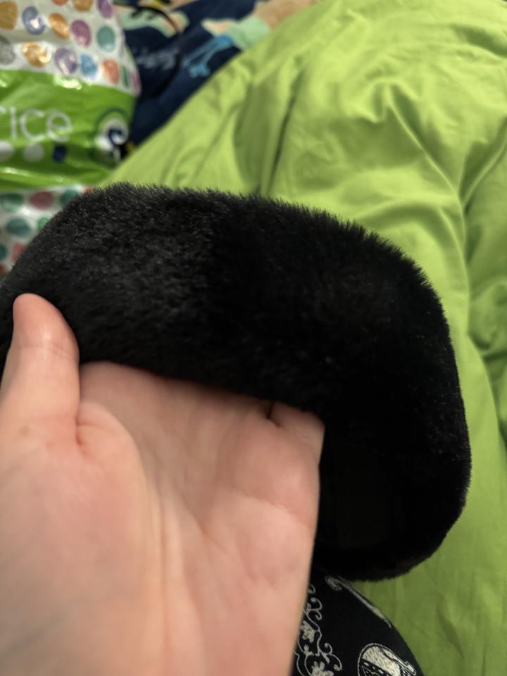 Шапочка бинни пушистая мех новая