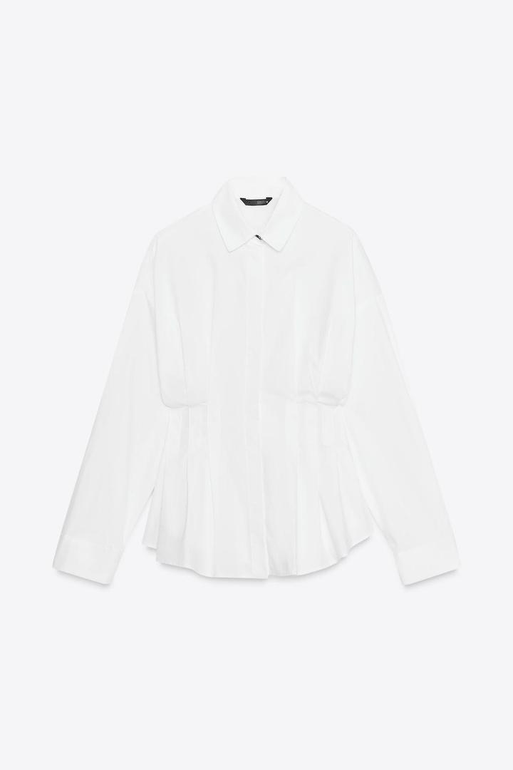 Приталенная рубашка Zara