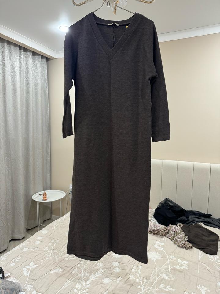 Базовая длинная платье