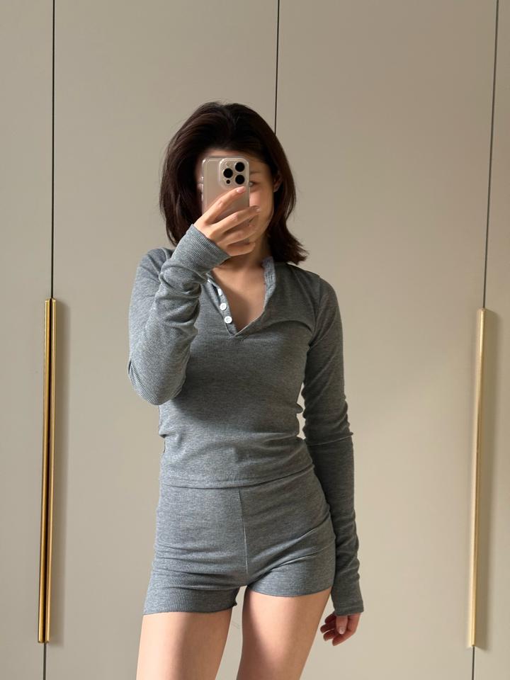 Пижама серая