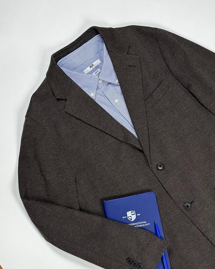 blazer jacket by uniqlo