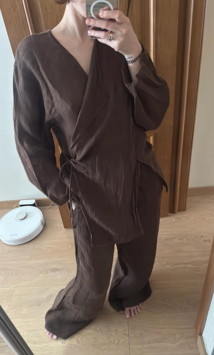 Сет из кимоно и брюк Massimo dutti